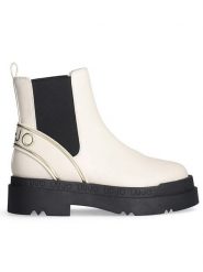 Liu Jo Sztyblety w kolorze kremowym rozmiar: 41. Brązowe botki damskie Liu Jo, sportowe, bez obcasa, bez zapięcia. Za 551.95 zł.