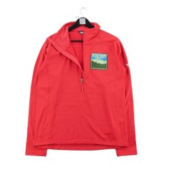 Second life - Bluza polarowa męska The North Face - Jak nowy. Czerwone bluzy z kapturem męskie The North Face, l, z materiału. Za 127.76 zł.