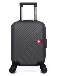 SWISS KOPPER Walizka "Spiez" w kolorze czarnym - 32 x 42 x 20 cm rozmiar: onesize. Czarne walizki SWISS KOPPER, bez wzorów, z materiału. Za 162.49 zł.