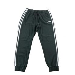 Second life - Spodnie dresowe męskie Adidas Essentials tapered fit - Jak nowy. Czarne spodnie sportowe męskie Adidas, z dresówki. Za 127.76 zł.
