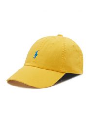 Polo Ralph Lauren Czapka z daszkiem Classic Sport Cap 710667709080 Żółty. Żółte spodnie materiałowe męskie Polo Ralph Lauren, bez wzorów, z materiału, sportowe. Za 199.99 zł.