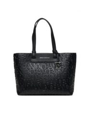 Armani Exchange Torebka XW001481 AF15774 UC001 Czarny. Czarne torebki klasyczne damskie Armani Exchange, bez wzorów, ze skóry, bez dodatków. Za 459.99 zł.
