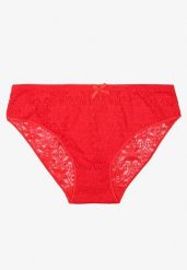 Czerwone Majtki Figi z Koronki Zdobione Kokardką Worwia. Czerwone figi damskie Born2be, l, z aplikacjami, z jeansu. Za 4.99 zł.