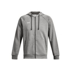 Bluza sportowa męska Under Armour B23512. Białe bluzy sportowe męskie Under Armour, bez wzorów, z bawełny, klasyczne, bez kołnierzyka, bez ramiączek. Za 413.00 zł.