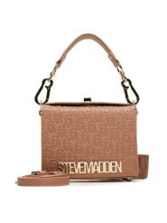 Steve Madden Torebka Bnoya-E SM13001639 Beżowy. Brązowe torebki klasyczne damskie Steve Madden, bez wzorów, ze skóry, bez dodatków. Za 419.99 zł.