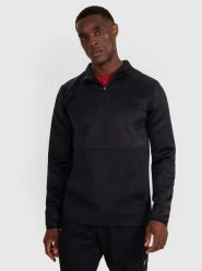 BLUZA MĘSKA SPORTOWA TRENINGOWA SZYBKOSCHNĄCA 4F TFSWM561 KOLOR CZARNY. Czarne bluzy bez kaptura męskie 4f, l, z materiału. Za 229.99 zł.
