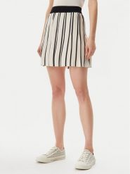 Guess Spódnica plisowana V5GD00 Z3D60 Écru Regular Fit. Spódniczki damskie Guess, xxs, z aplikacjami, z wiskozy, mini. Za 229.99 zł.
