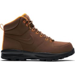 Buty Nike Manoa Leather M 454350 203 brązowe. Brązowe buty sportowe na co dzień męskie Nike, z gumy, bez zapięcia. W wyprzedaży za 399.00 zł.