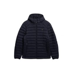 Bluza z kapturem Superdry Fuji Lite. Niebieskie bluzy z kapturem męskie Superdry., m. Za 486.50 zł.