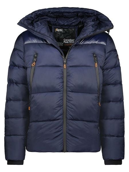 Canadian Peak Kurtka pikowana w kolorze granatowym rozmiar: 3XL. Niebieskie kurtki męskie Canadian Peak, xl, bez wzorów, bez kaptura. Za 214.19 zł.