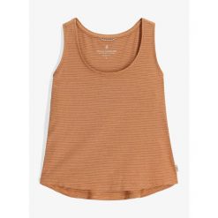 Tank top damski Royal Robbins Vacationer Boxy Tank. Brązowe topy damskie ROYAL ROBBINS, bez wzorów, bez ramiączek. Za 219.99 zł.