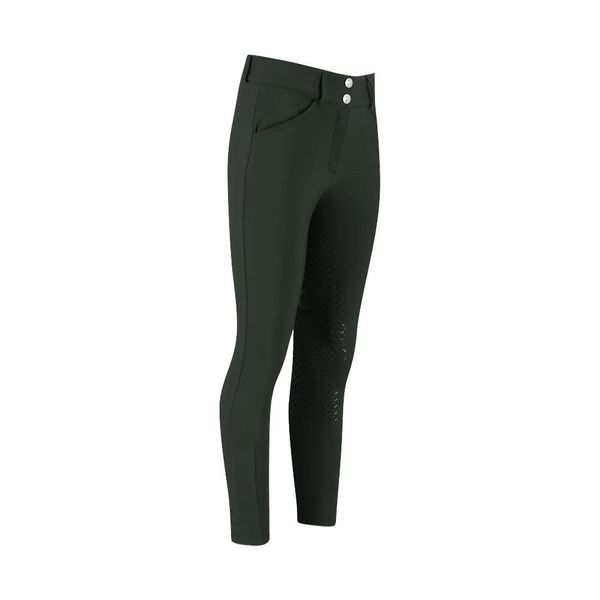 Damskie spodnie jeździeckie o pełnej przyczepności Kentucky Horsewear Miami. Brązowe spodnie materiałowe damskie KENTUCKY HORSEWEAR, bez wzorów, z materiału. Za 718.50 zł.