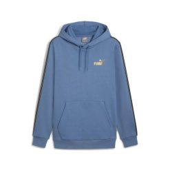 Męska bluza z kapturem ESS TAPE MINIMAL GOLD PUMA Blue Horizon. Niebieskie bluzy z kapturem męskie Puma, m. W wyprzedaży za 189.60 zł.