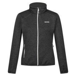 Bluza Polarowa Damska Melanżowy Pełen Suwak Newhill. Czarne bluzy bez kaptura damskie Regatta, s, z polaru. Za 71.99 zł.