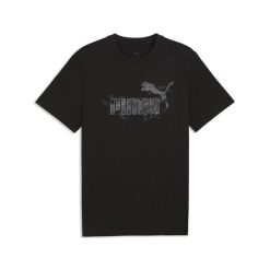 Męska koszulka Camo PUMA. Czarne t-shirty sportowe męskie Puma, m, bez ramiączek, do biegania. Za 109.00 zł.