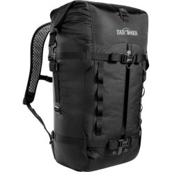 Plecak turystyczny Tatonka Rapid Rolltop. Czarne plecaki męskie Tatonka, bez wzorów, z materiału. Za 639.99 zł.
