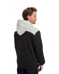 Bluza na zamek dla Mężczyzn KELLER BLOCK ZIP Czarny. Czarne bluzy z kapturem męskie Quiksilver, m, z materiału. Za 369.99 zł.