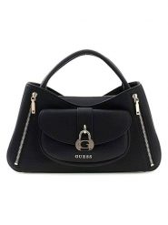 Guess Torebka w kolorze czarnym - 34 x 20 x 10 cm rozmiar: onesize. Czarne torebki klasyczne damskie Guess, z aplikacjami, z materiału, bez dodatków. Za 434.99 zł.