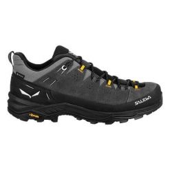 Buty trekkingowe męskie Salewa Alp Trainer 2 Gtx. Czarne buty trekkingowe męskie Salewa, z gumy, bez zapięcia, trekkingowe. Za 928.00 zł.