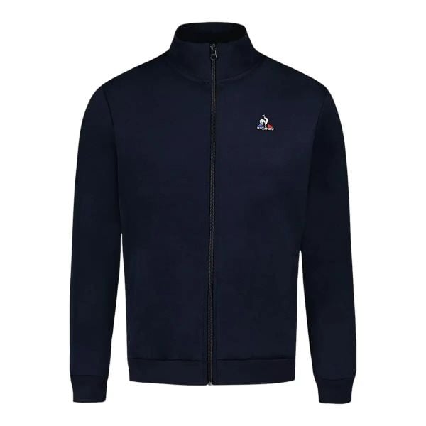 Bluza z pełnym zamkiem błyskawicznym Le Coq Sportif Essential N°1. Niebieskie bluzy z kapturem męskie Le Coq Sportif, xl, z materiału. Za 398.50 zł.