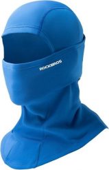 Czapka termiczna wiatroszczelna – Ochrona całkowita na wielki mróz. Zielone czapki męskie ROCKBROS, na zimę, bez wzorów, z elastanu, biznesowe. Za 61.64 zł.
