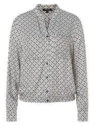 More & More Bluzka w kolorze beżowym rozmiar: 42. Brązowe bluzki damskie MORE & MORE, s, bez wzorów, z wiskozy, klasyczne, bez kołnierzyka, bez ramiączek. Za 124.11 zł.