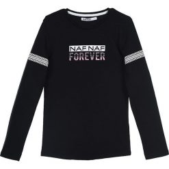 Koszulka w kolorze czarnym. Czarne koszulki dziewczęce Daniel Hechter, Naf Naf Kids, bez wzorów, bez ramiączek. W wyprzedaży za 32.95 zł.