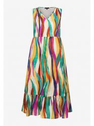 More & More Sukienka ze wzorem rozmiar: 46. Sukienki damskie MORE & MORE, bez wzorów, bez kołnierzyka, bez ramiączek, midi. Za 136.45 zł.