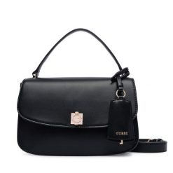 Torebka Guess. Czarne torebki klasyczne damskie Guess, z aplikacjami, bez dodatków. Za 584.99 zł.