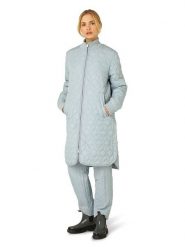 Ilse Jacobsen Płaszcz pikowany w kolorze błękitnym rozmiar: 38. Niebieskie płaszcze damskie Ilse Jacobsen, bez wzorów. Za 217.99 zł.