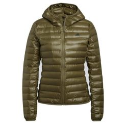 Kurtka adidas Varilite, Kobiety. Zielone kurtki damskie Adidas, xs, bez wzorów, z puchu, bez kaptura. Za 690.00 zł.