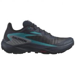 Buty do biegania męskie Salomon Genesis. Czarne obuwie do biegania damskie Salomon. Za 666.00 zł.