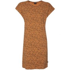 Sukienka damska Protest Prtcatrina dress. Brązowe sukienki damskie Protest, l, bez wzorów, sportowe, bez kołnierzyka, bez ramiączek, sportowe. W wyprzedaży za 125.00 zł.