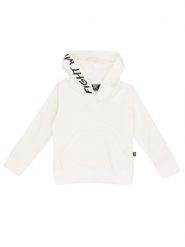 Bluza z kaptur na co dzień na siłownię. Białe bluzy z kapturem damskie LEONE 1947 APPAREL. Za 105.21 zł.