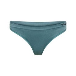 Damskie bezszwowe stringi Hummel Juno. Zielone stringi damskie HUMMEL, xs, bez wzorów, z bawełny. Za 97.00 zł.