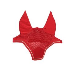 Czapka dla konia Kentucky Wellington Velvet. Czerwone czapki męskie KENTUCKY HORSEWEAR, bez wzorów, z dzianiny, biznesowe. Za 520.50 zł.