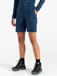 Dare 2b Szorty funkcyjne "Torrek" w kolorze granatowym rozmiar: 40. Niebieskie spodenki sportowe damskie Dare 2b, z materiału, outdoorowe. Za 122.96 zł.