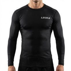 Koszulka Damska Biegowa Body 3 Czarna. Czarne body damskie Legea, bez wzorów, z elastanu. W wyprzedaży za 60.00 zł.