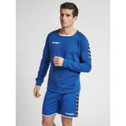 Bluza Hummel hmlAUTHENTIC Training. Niebieskie bluzy bez kaptura męskie HUMMEL, m. W wyprzedaży za 169.50 zł.