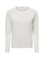 Marie Lund sweter z dzianiny - Nak Kobiety Bawełna biały, XL. Białe swetry klasyczne damskie Marie Lund, xl, z bawełny, bez kołnierzyka. Za 169.95 zł.