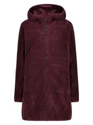 CMP Płaszcz polarowy w kolorze bordowym rozmiar: 36. Czerwone płaszcze damskie CMP, s, bez wzorów, z materiału, sportowe. Za 182.72 zł.