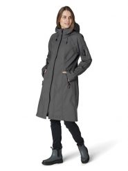 Ilse Jacobsen Płaszcz softshellowy w kolorze szarym rozmiar: 36. Szare płaszcze damskie Ilse Jacobsen, bez wzorów, sportowe. Za 256.70 zł.