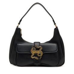 Torebka Just Cavalli. Czarne torebki klasyczne damskie Just Cavalli, bez wzorów, bez dodatków. Za 579.99 zł.