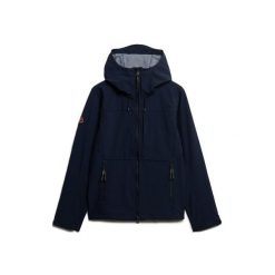 Bluza z kapturem Superdry Softshell Tech. Niebieskie bluzy z kapturem męskie Superdry., m, z softshellu. W wyprzedaży za 371.50 zł.