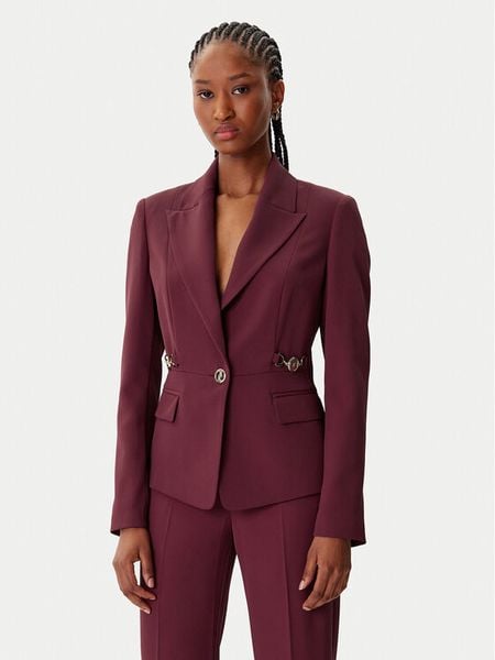 Artigli Marynarka ACGI002995 Bordowy Regular Fit. Czerwone marynarki i żakiety damskie Artigli, bez wzorów, z syntetyku. Za 479.99 zł.