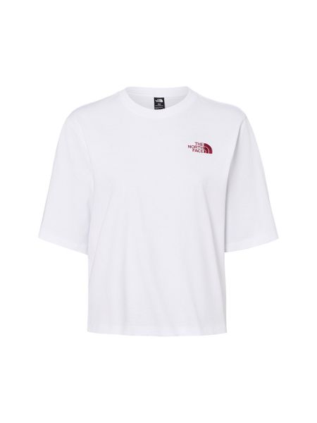 The North Face Koszulka Kobiety Bawełna (100%) biały, XS. Białe t-shirty damskie The North Face, xs, bez wzorów, z bawełny, bez kołnierzyka. Za 199.95 zł.