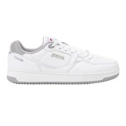 Buty sportowe damskie Joma Stadium 2612. Białe buty sportowe na co dzień damskie Joma, bez wzorów, z materiału, na fitness i siłownię. Za 232.50 zł.