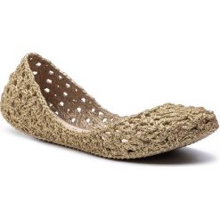 Baleriny MELISSA - Campana Crochet Ad 32246 Golden Gitter 51800. Żółte baleriny damskie Melissa, bez wzorów, z tworzywa sztucznego, bez obcasa. Za 369.00 zł.