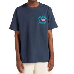 Koszulka męska Element Bxe La Bouche T-shirt. Niebieskie t-shirty męskie Element, l, bez wzorów, z bawełny, bez kołnierzyka. Za 87.49 zł.