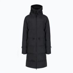 Płaszcz ocieplany damski Ravina KADVA ECO. Czarne płaszcze damskie KADVA, na jesień, xs, bez wzorów, z materiału, klasyczne. Za 409.99 zł.